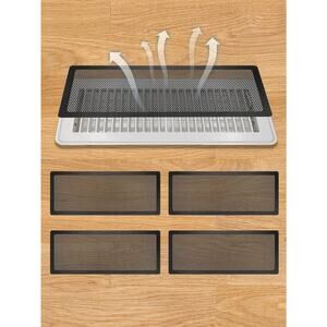NEW 4x Floor Register Vent Cover 6x14 Inch Air Vent Mesh Screen‎ Bug Filter